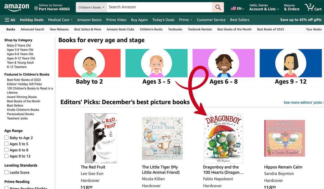 Picked by Amazon: Best books in December for kids 3 to 5