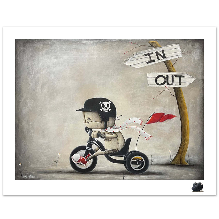 Fabio Napoleoni Valiant Limited Edition Paper Giclee