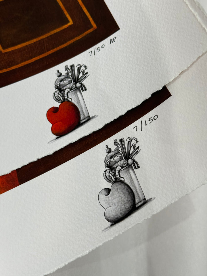 Fabio Napoleoni Booze Therapy Limited Edition Paper Giclee