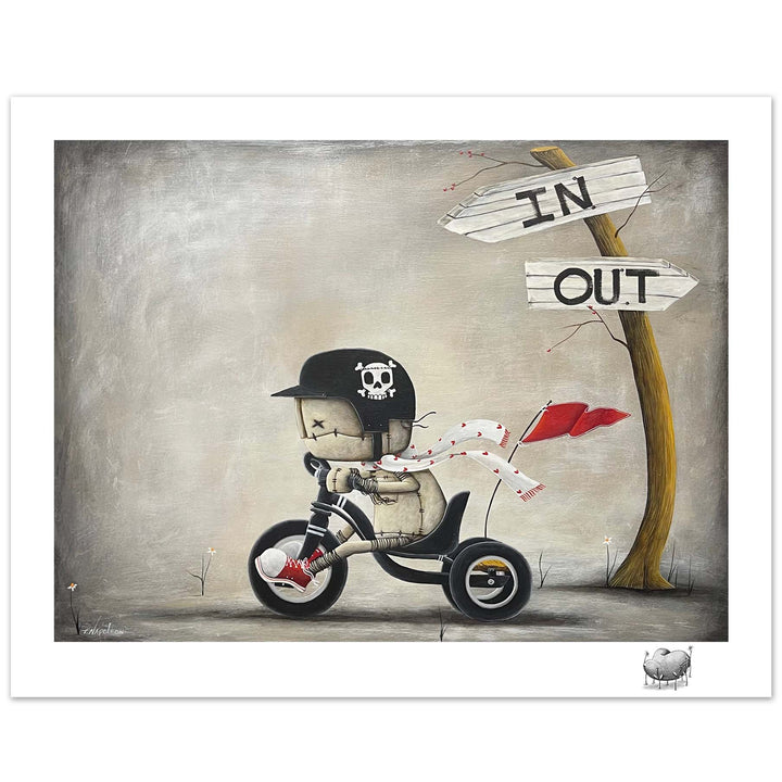 Fabio Napoleoni Valiant Limited Edition Paper Giclee
