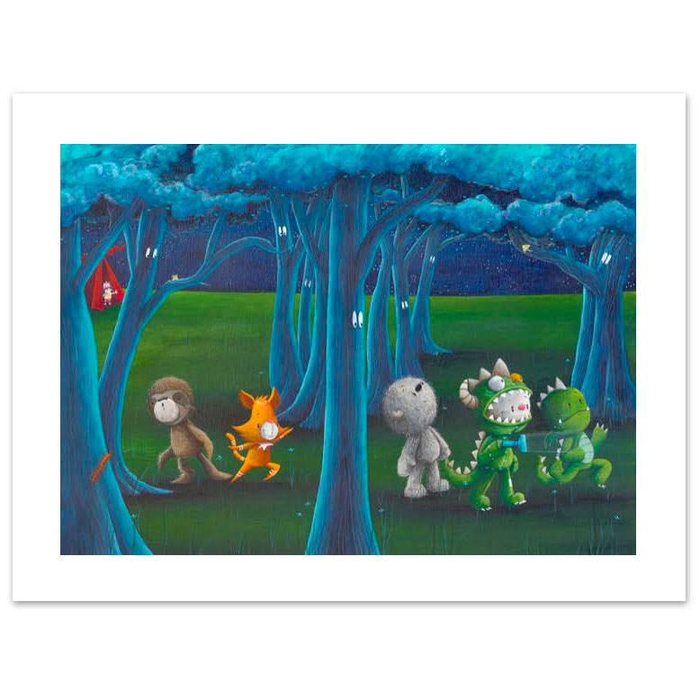 Fabio Napoleoni Wandering is Wonderful Limited Edition Paper Giclee