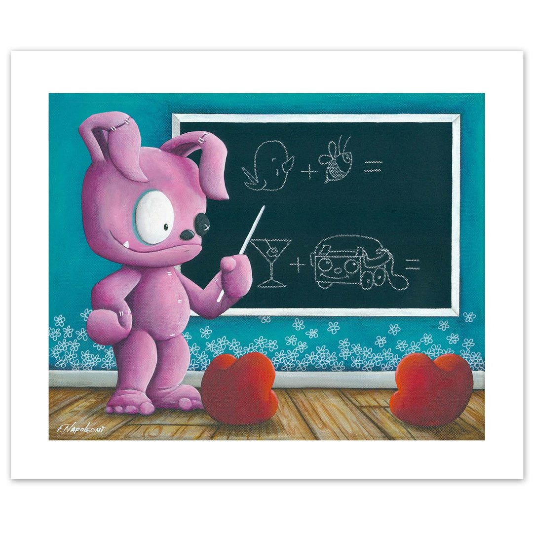 Fabio Napoleoni Adult Education Open Edition Giclee Print