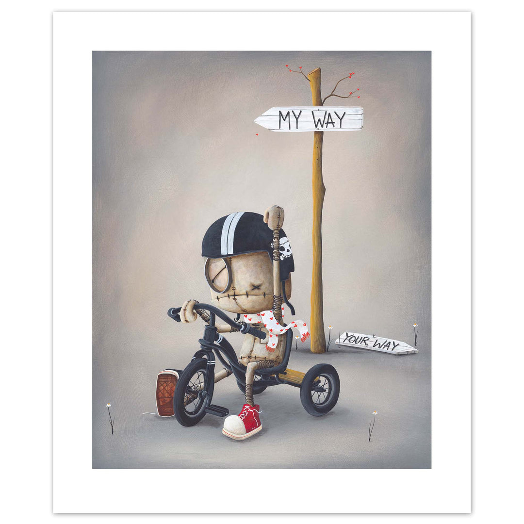 Fabio Napoleoni Defiant Limited Edition Paper Giclee