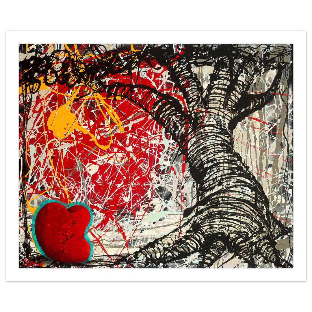 Fabio Napoleoni From the Pain Knowledge is Gained Limited Edition Paper Giclee