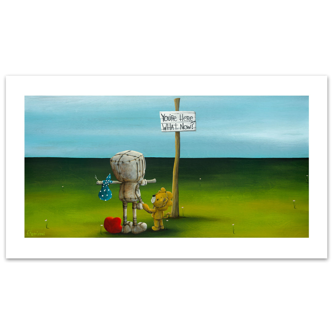 Fabio Napoleoni I'm With You All the Way Open Edition Giclee Print