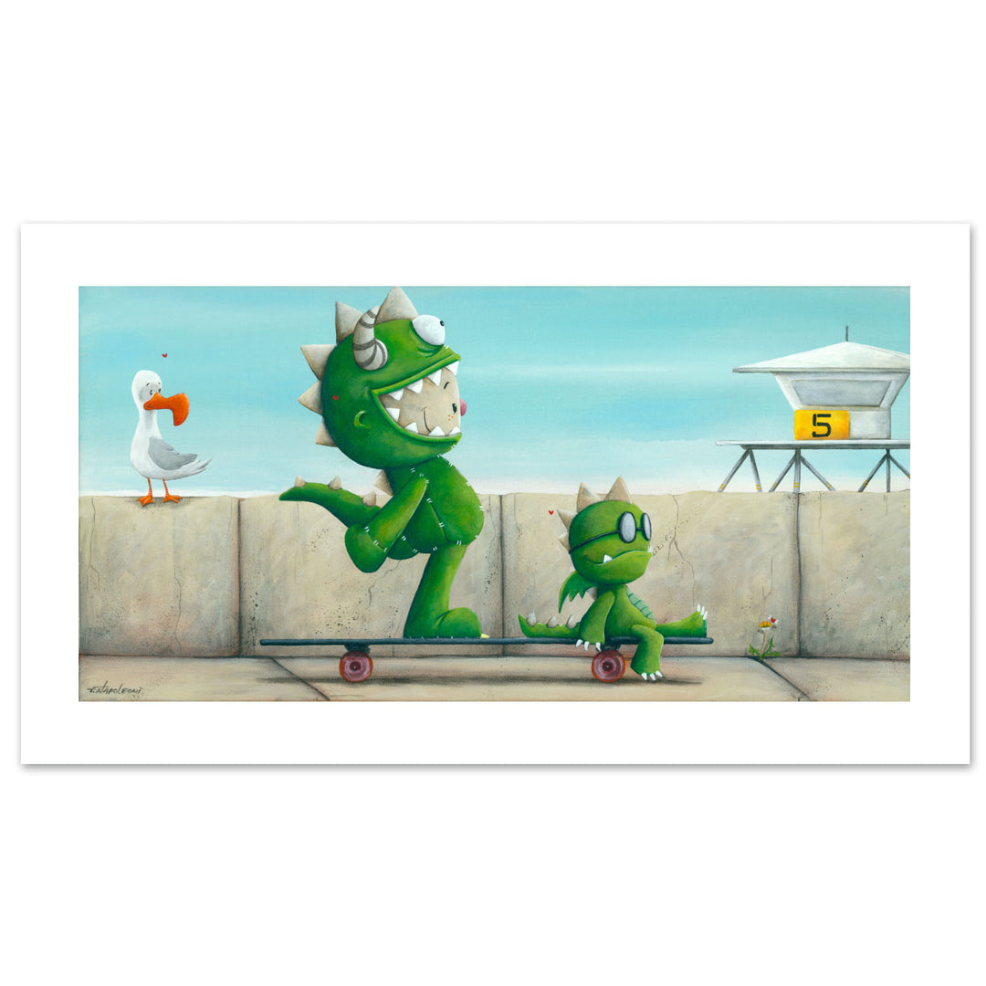 Fabio Napoleoni On Mission • Laguna Beach Gallery Exclusive Limited Edition Paper Giclee