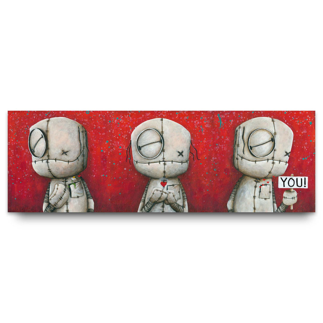 Fabio Napoleoni Love You Limited Edition Canvas Giclee