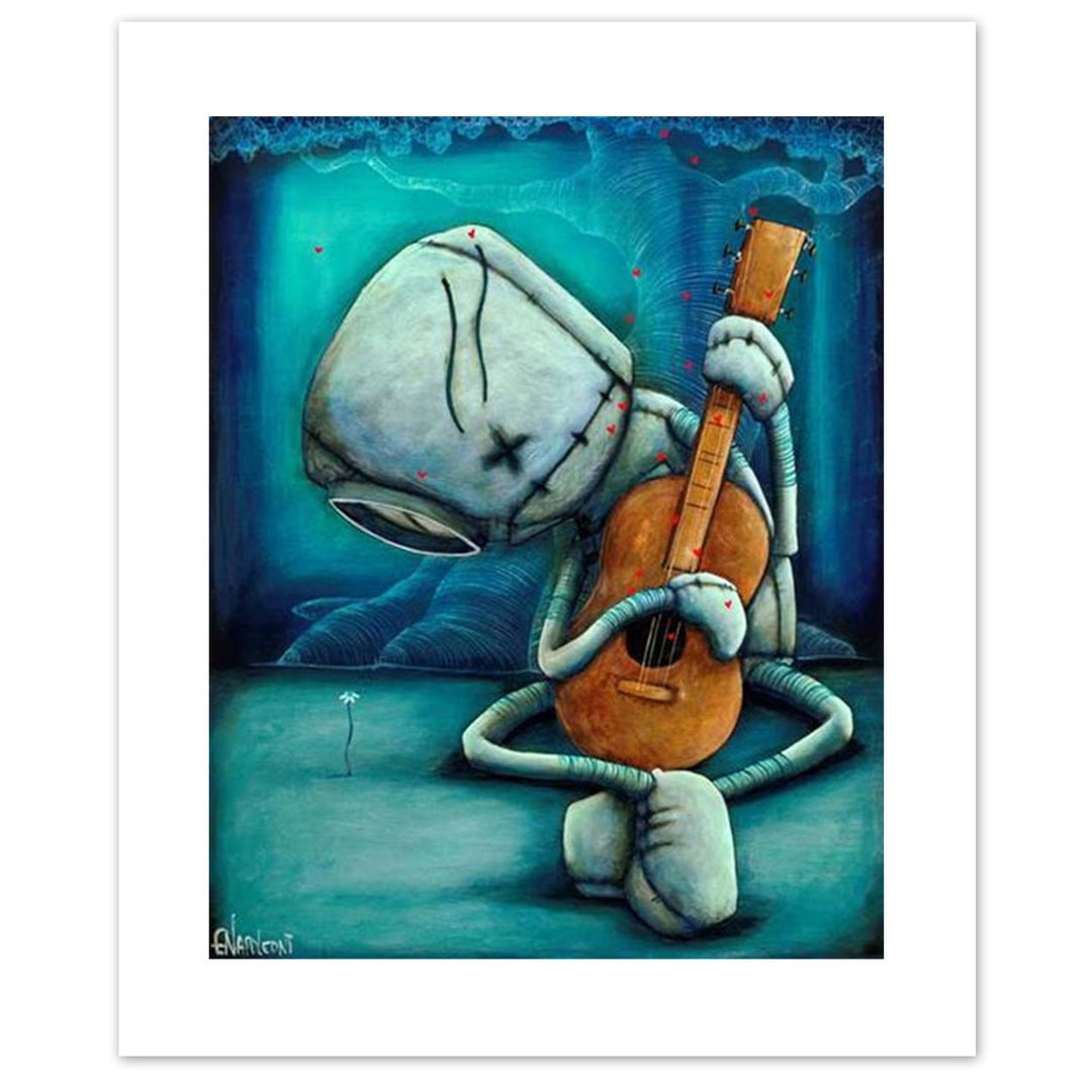 Fabio Napoleoni Playing on My Heartstrings Open Edition Giclee Print