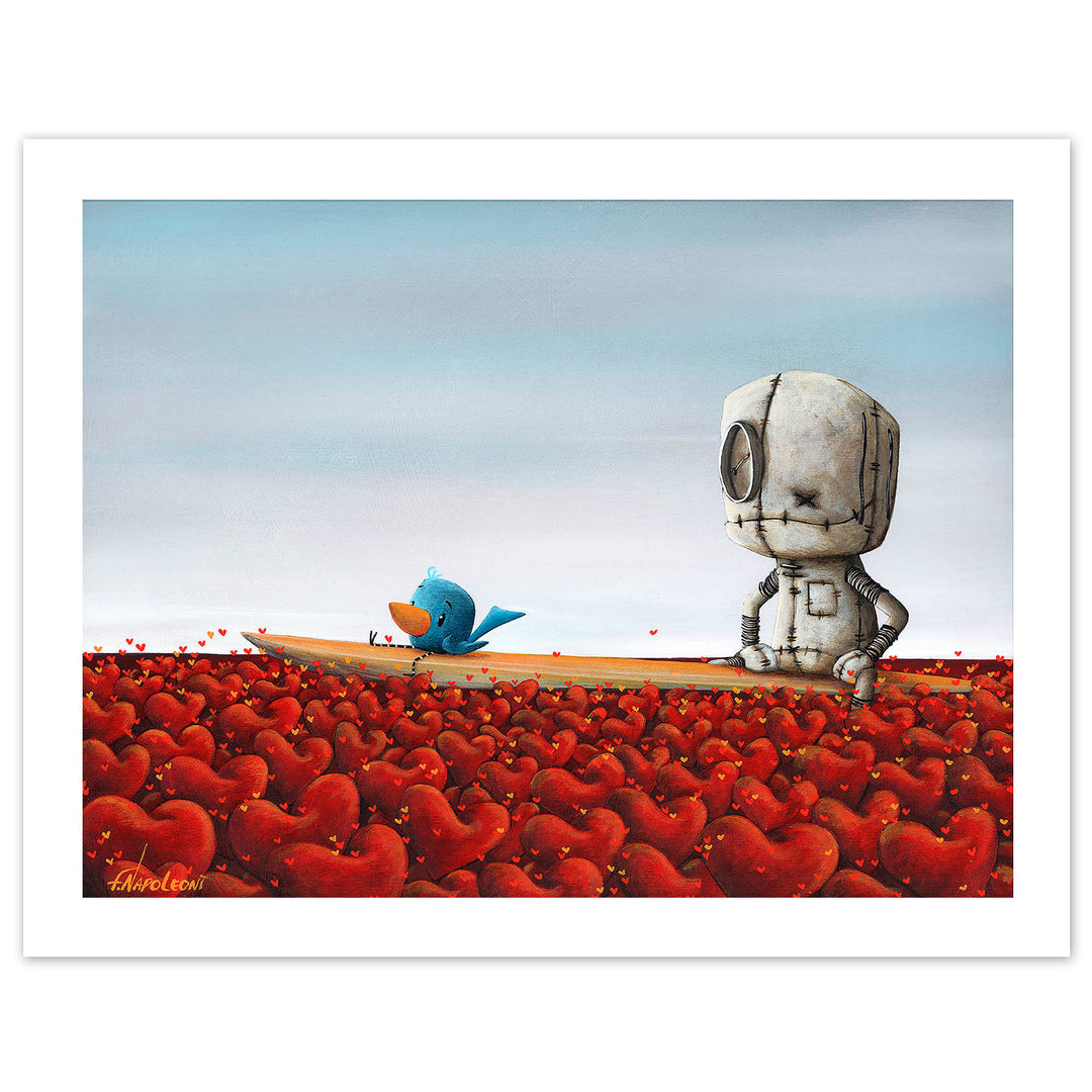 Fabio Napoleoni The Right One Will Come Along Limited Edition Paper Giclee