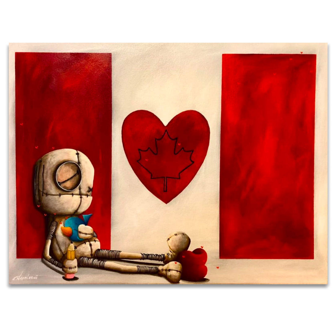 Fabio Napoleoni I Love Yah Limited Edition Canvas Giclee