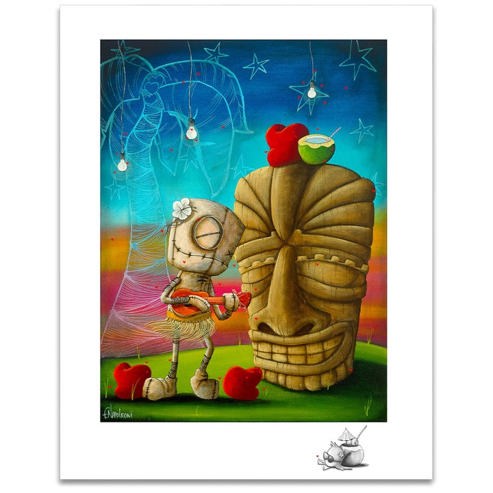 Fabio Napoleoni Somewhere Over My Rainbow & Relax and Unwind (Set) Limited Edition Paper Giclee