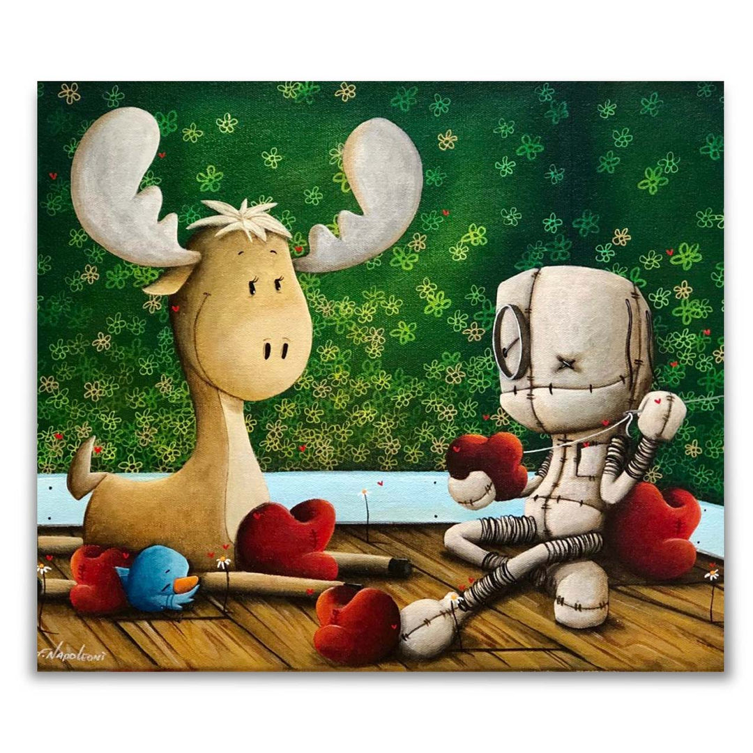 Fabio Napoleoni Tough As Nails Limited Edition Canvas Giclee