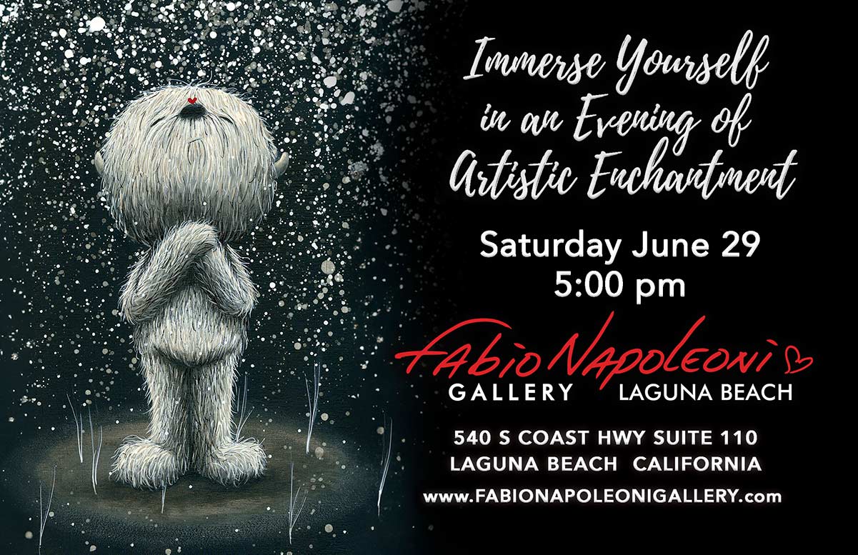 FABIO NAPOLEONI IN PERSON ART SHOW June 29, 2024