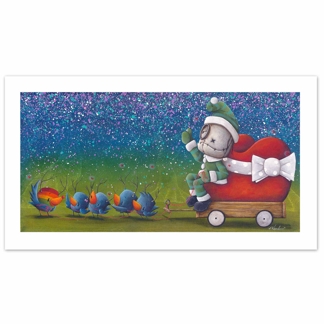 Fabio Napoleoni For All to Share Open Edition Giclee Print