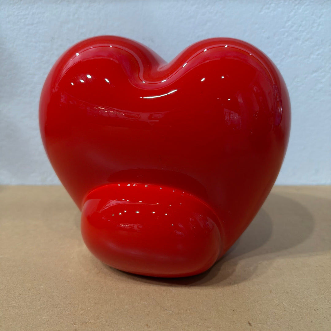 Fabio Napoleoni Red "Hardy Heart" Sculpture, limited edition of 25 Limited Edition