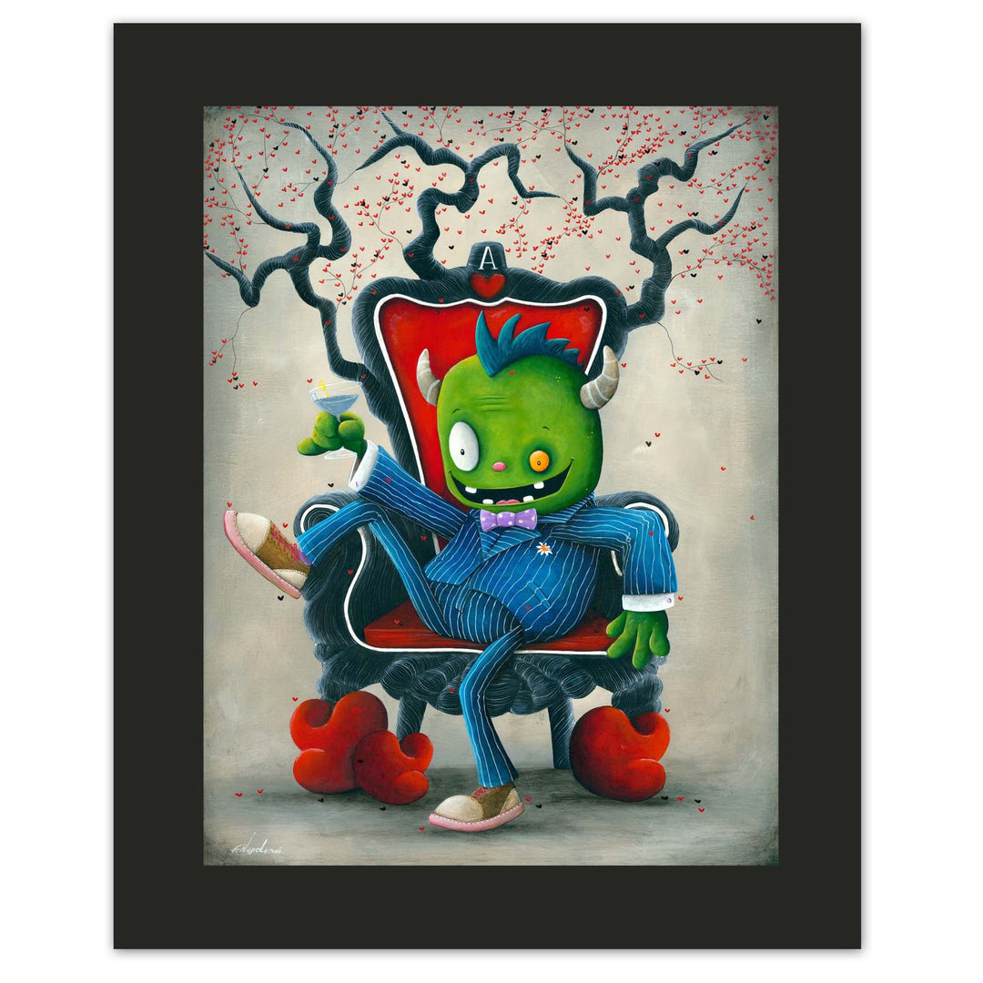 Fabio Napoleoni Ace in the Hole Limited Edition Paper Giclee