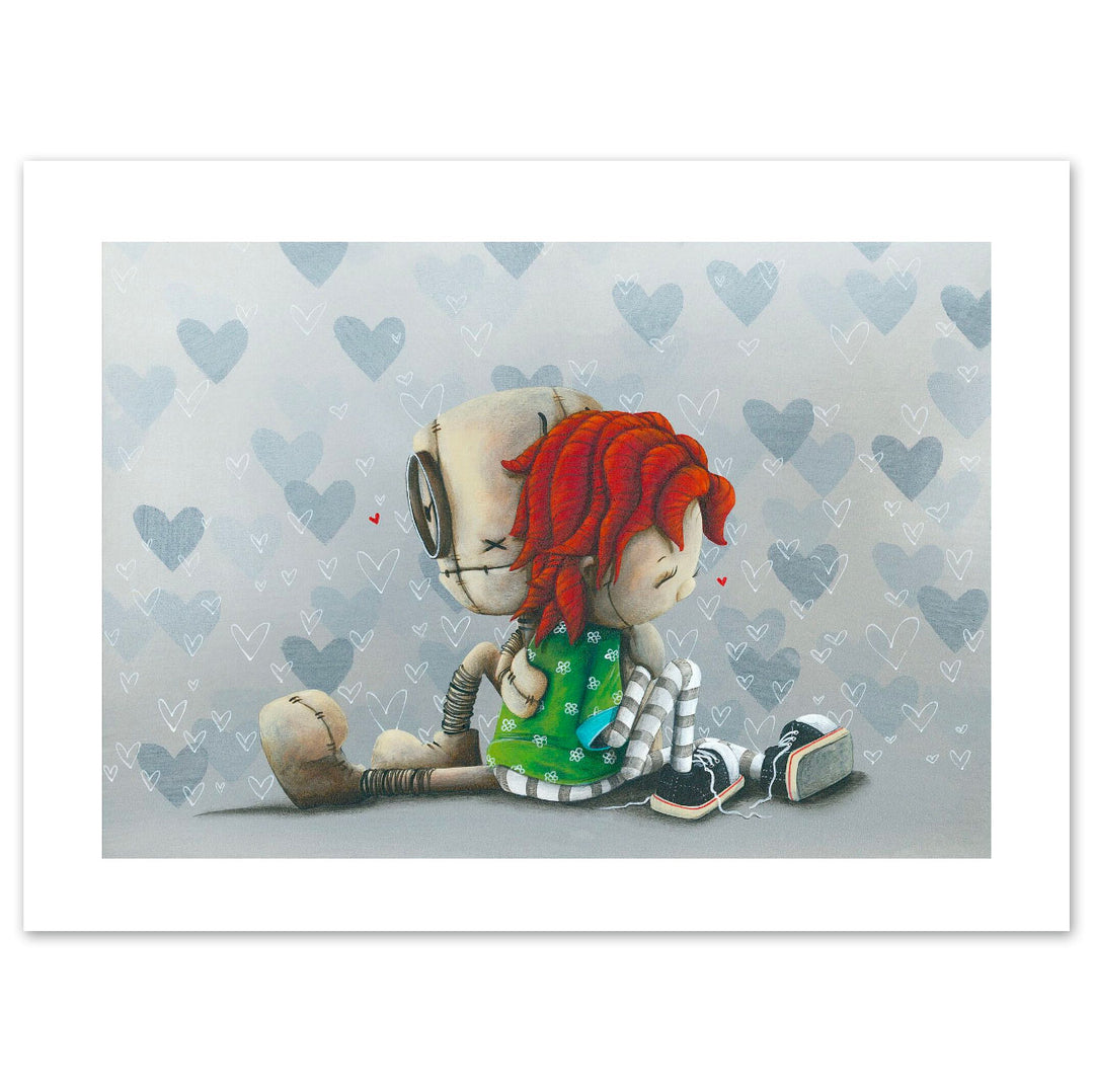 Fabio Napoleoni Heart to Heart Limited Edition Paper Giclee