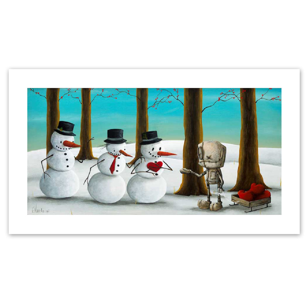 Fabio Napoleoni A Little Something to Keep You Warm Limited Edition Giclee