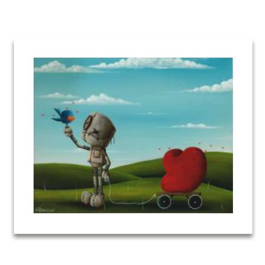 Fabio Napoleoni Anxiously Awaiting Limited Edition Paper Giclee