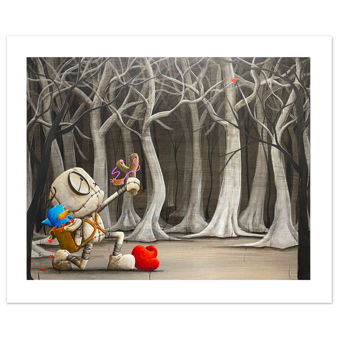 Fabio Napoleoni Despair Beware Limited Edition Paper Giclee