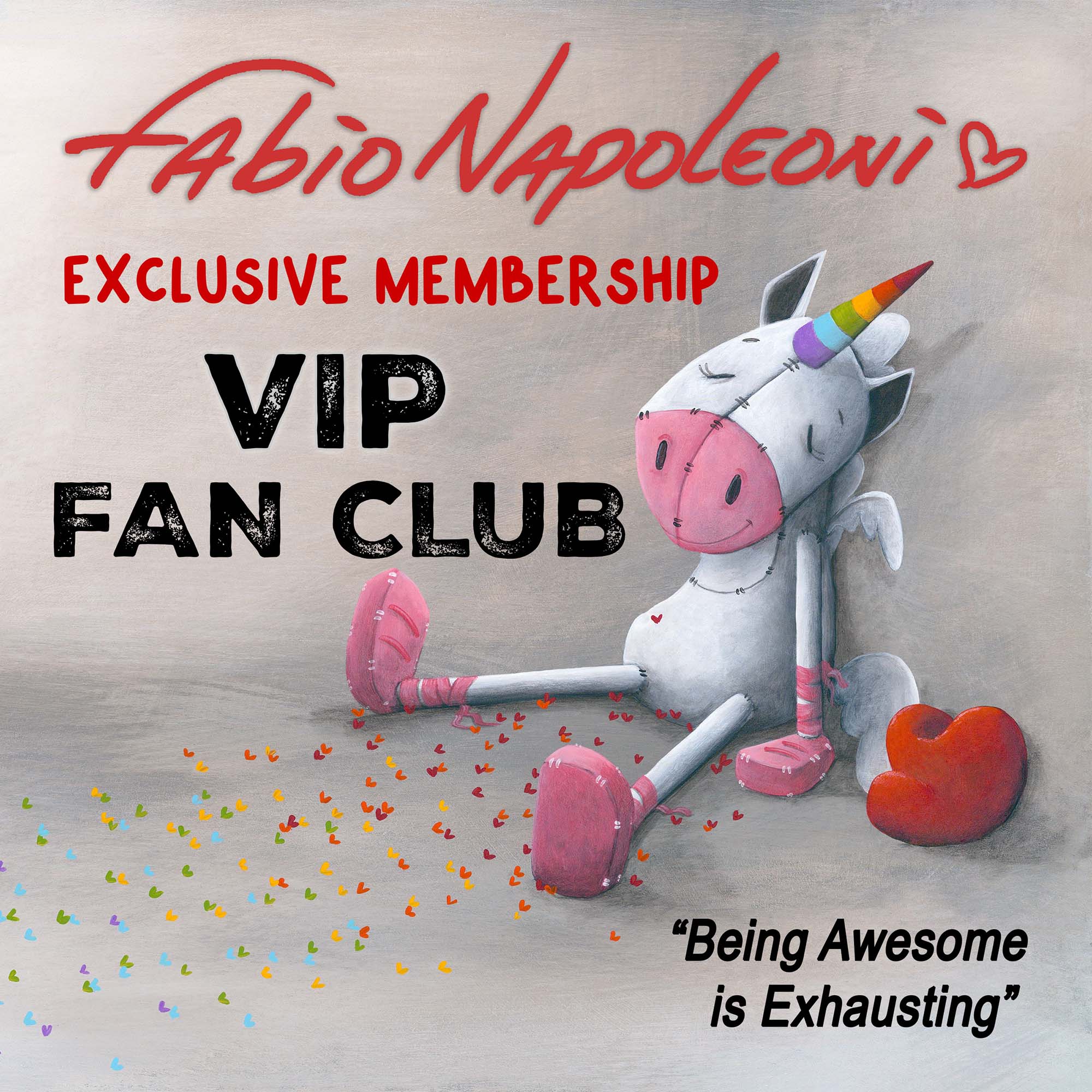 VIP FAN CLUB Exclusive Membership – Fabio Napoleoni Gallery
