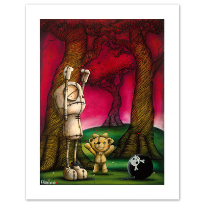 Fabio Napoleoni Free From All That is Toxic Limited Edition Paper Giclee