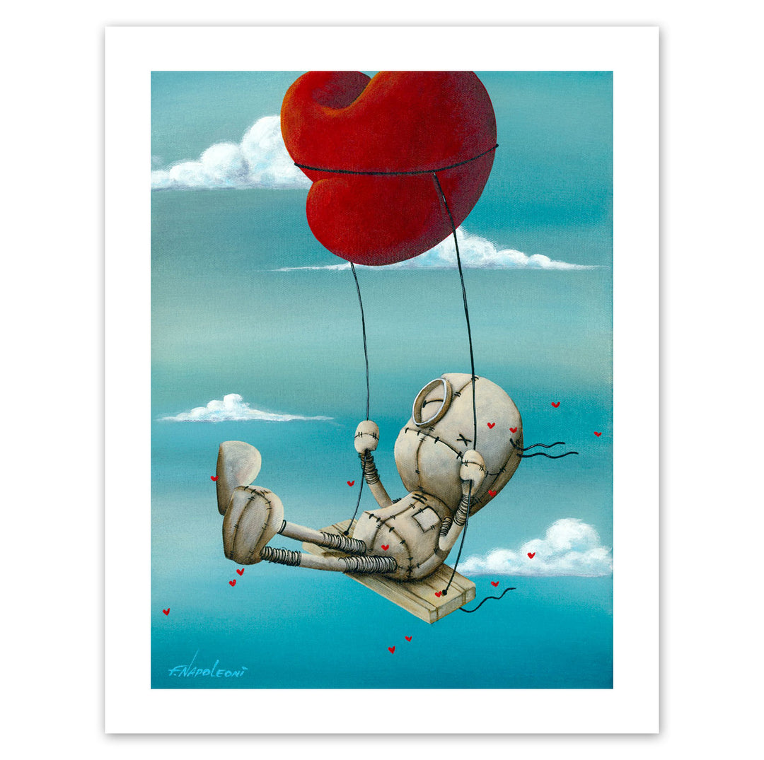 Fabio Napoleoni High Above It All Limited Edition Paper Giclee