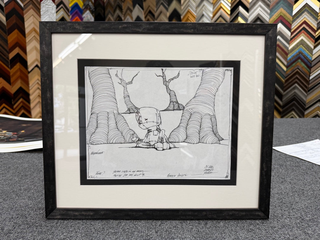 Original Concept Sketch from the Vault: "Hoping for the Best"