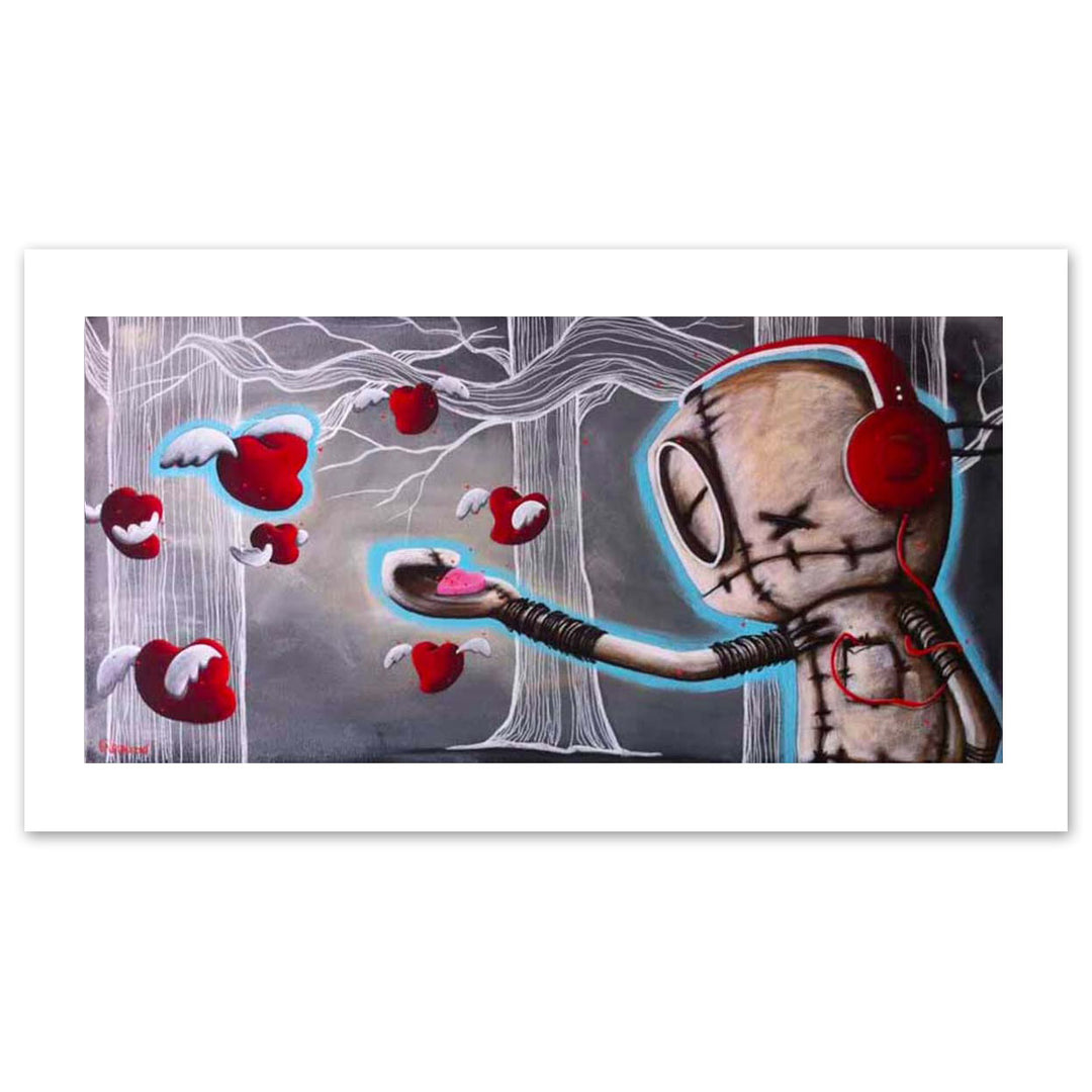 Fabio Napoleoni I Listened Limited Edition Paper Giclee