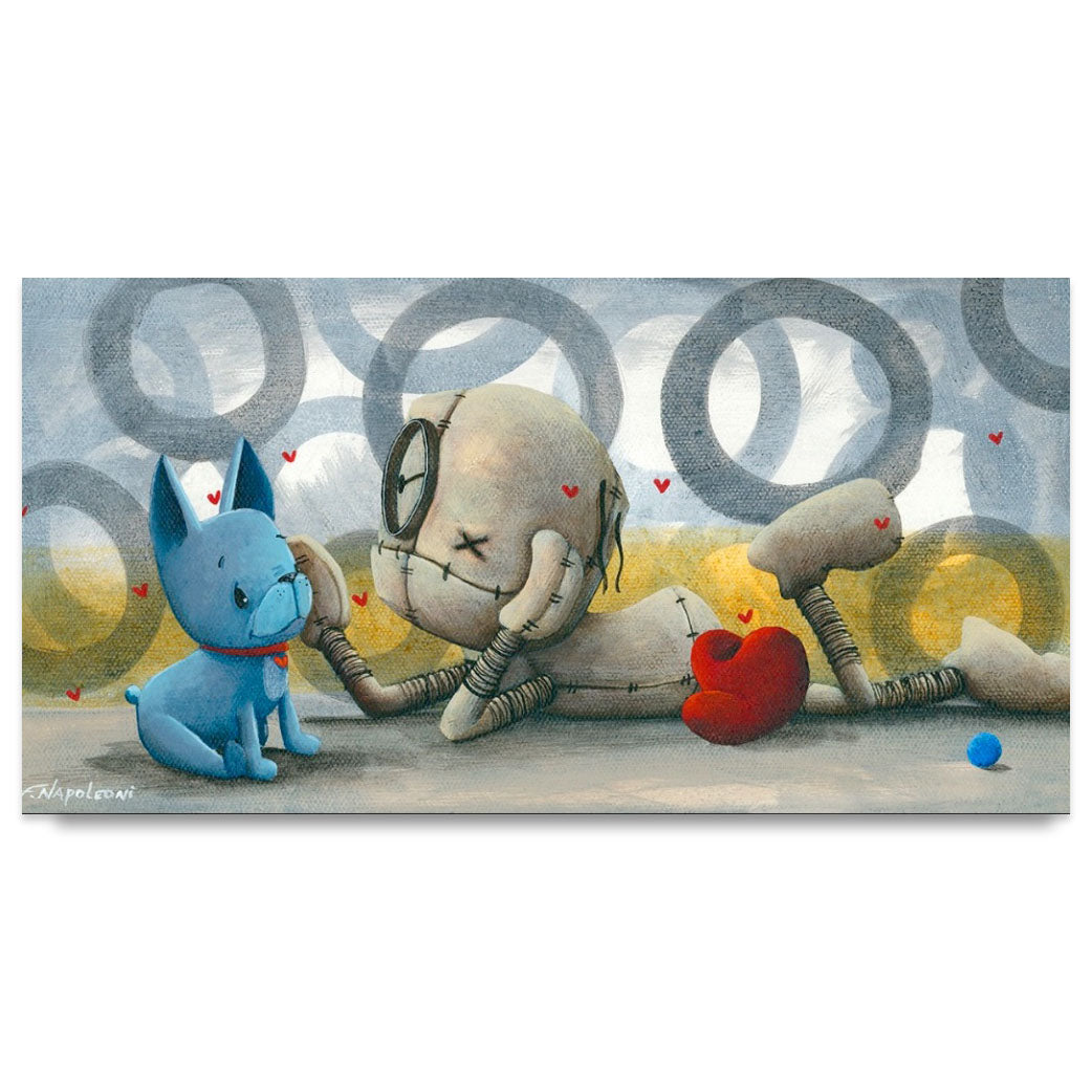 Fabio Napoleoni I'll Be Your Best Friend Limited Edition Canvas Giclee