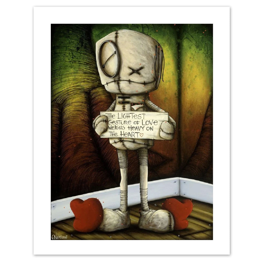 Fabio Napoleoni If Your Mind Begins to Doubt Limited Edition Paper Giclee