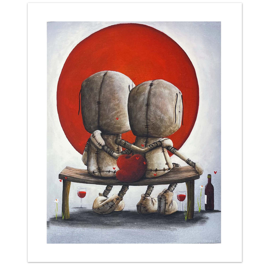 Fabio Napoleoni Much More Than Friends Open Edition Giclee Print
