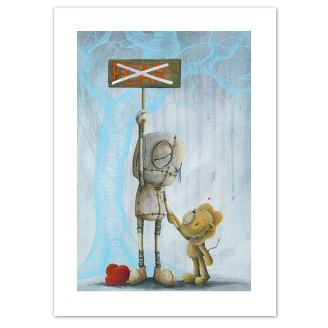 Fabio Napoleoni No Place For You Here Limited Edition Paper Giclee