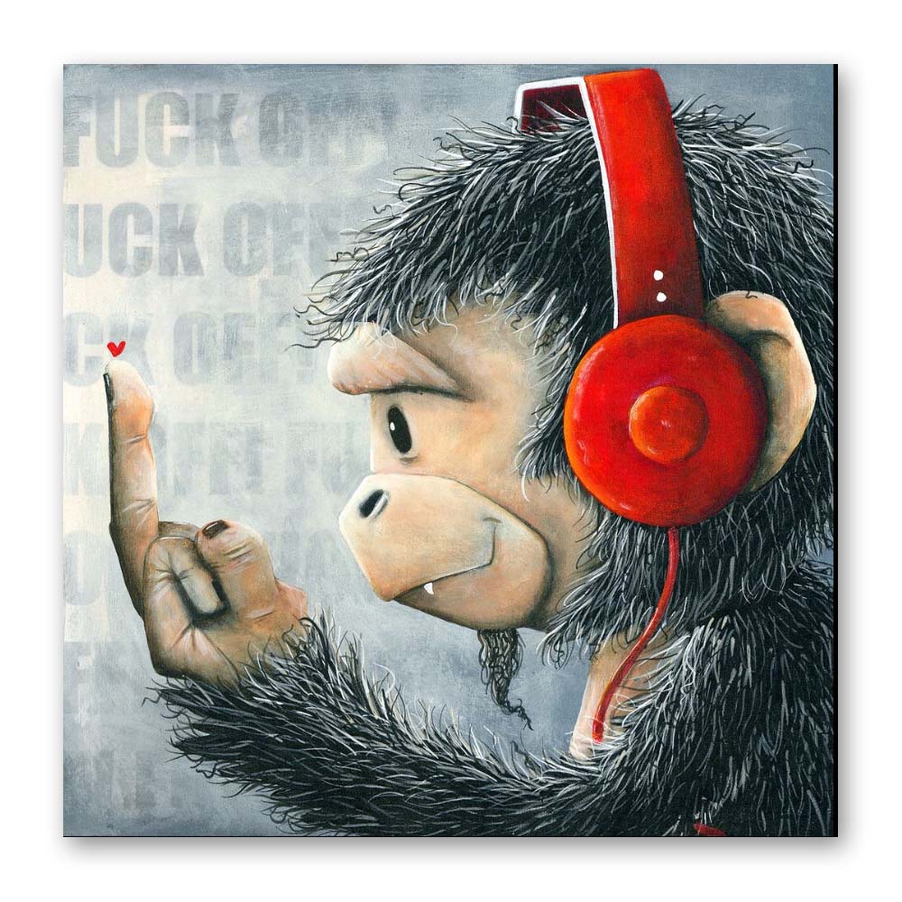 Fabio Napoleoni Respectfully with Love Limited Edition Canvas Giclee