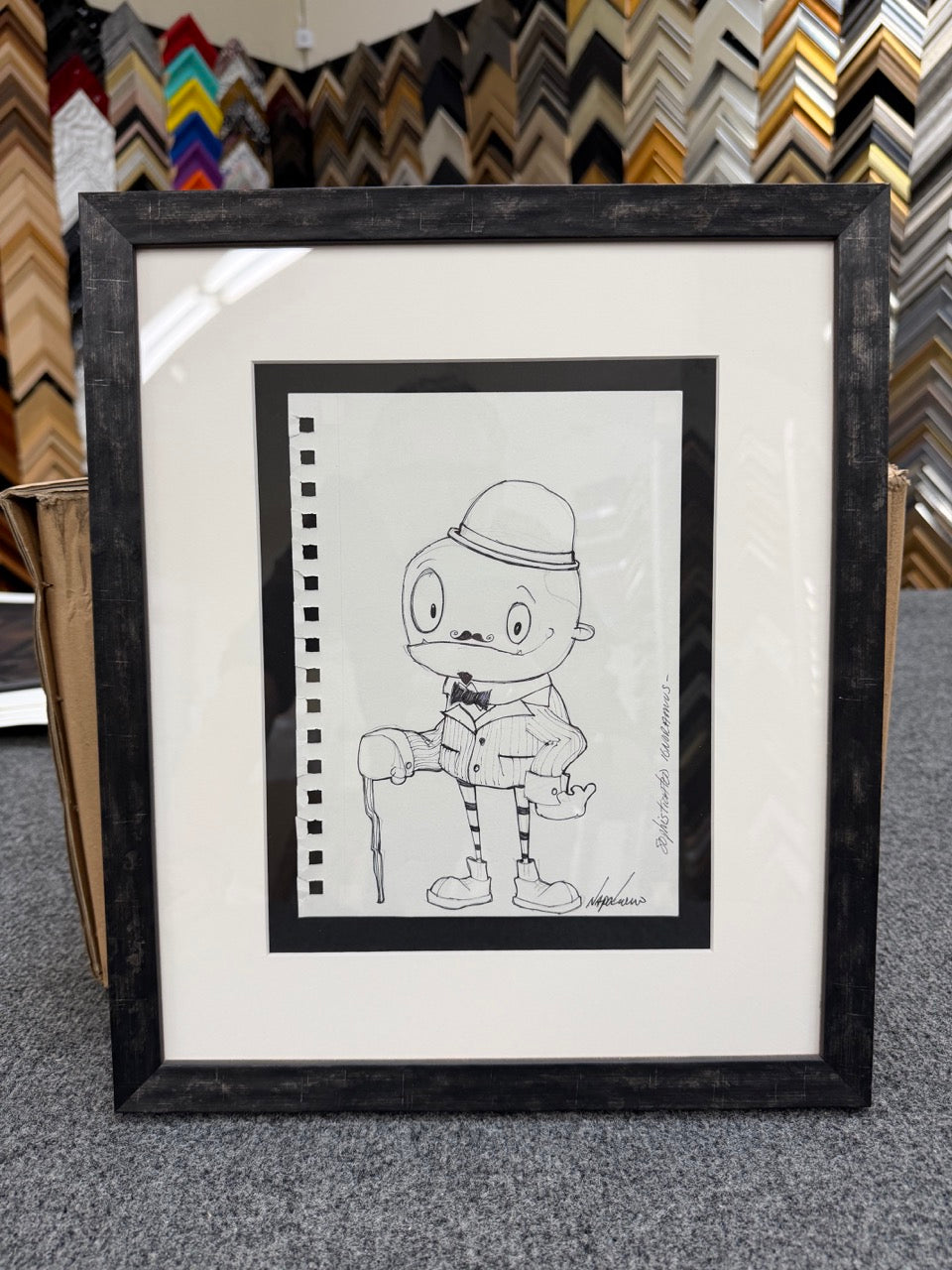 Original Concept Sketch from the Vault: "Sophisticated Ignoramus"
