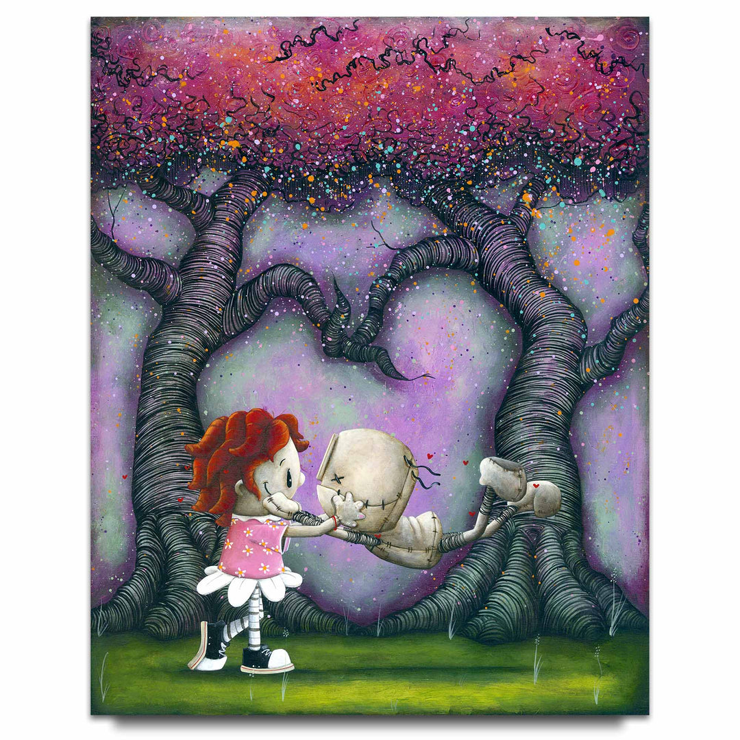 Fabio Napoleoni Sweeps Me Off My Feet Limited Edition Canvas Giclee
