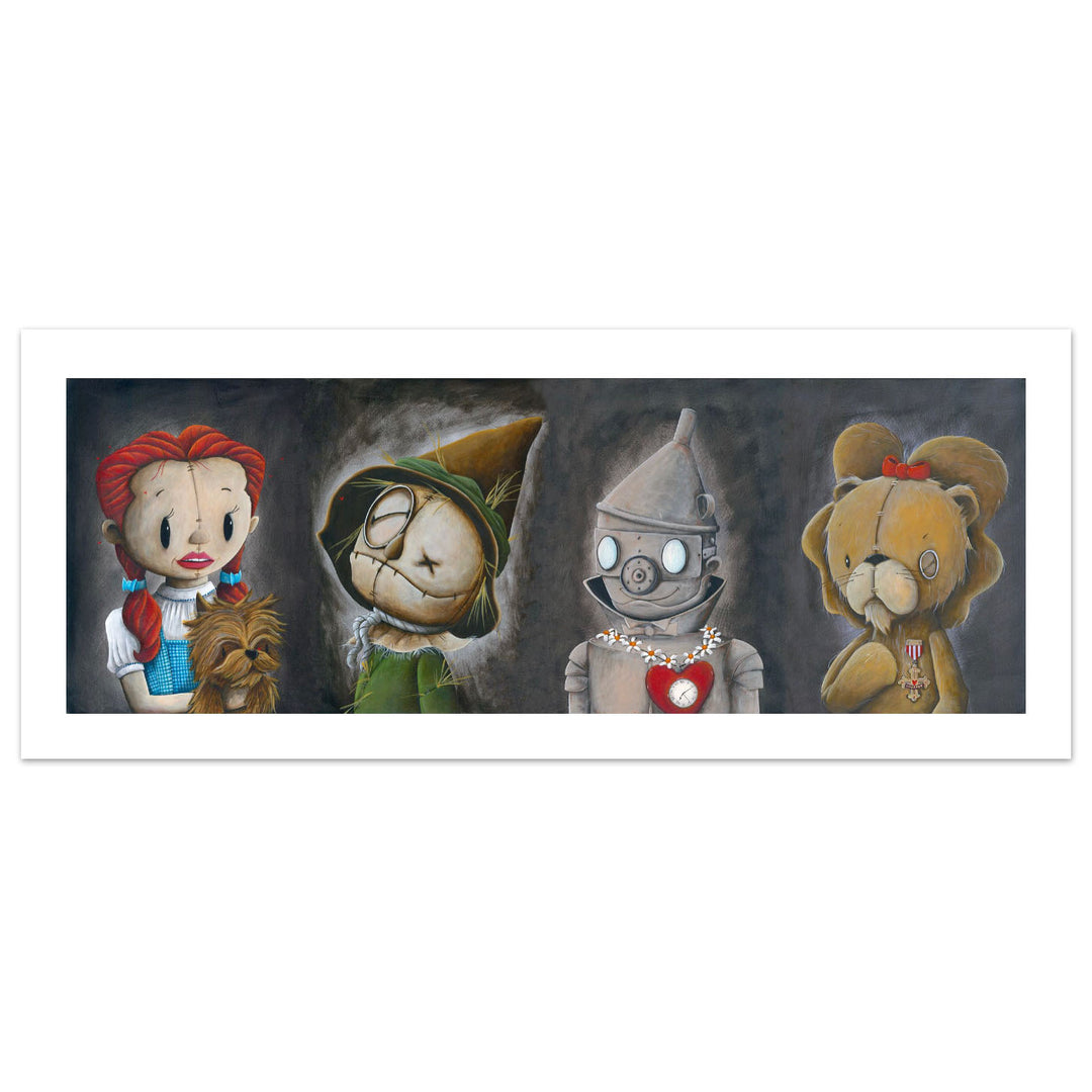 Fabio Napoleoni The Fearless 5 Limited Edition Paper Giclee
