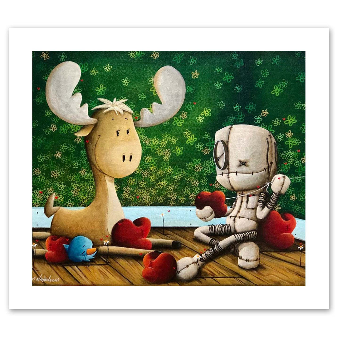 Fabio Napoleoni Tough As Nails Limited Edition Paper Giclee