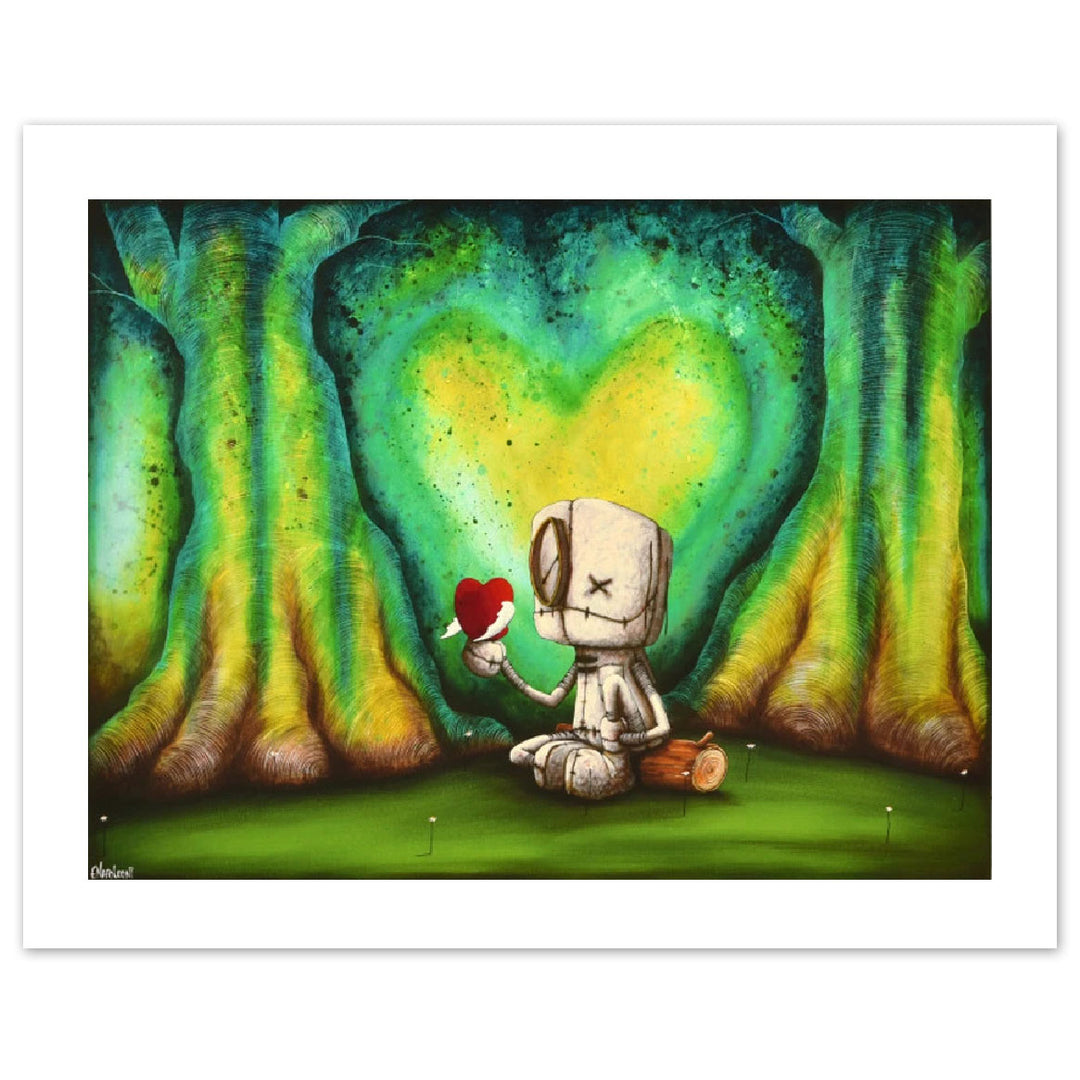 Fabio Napoleoni Tranquil Presence of Hope Limited Edition Paper Giclee