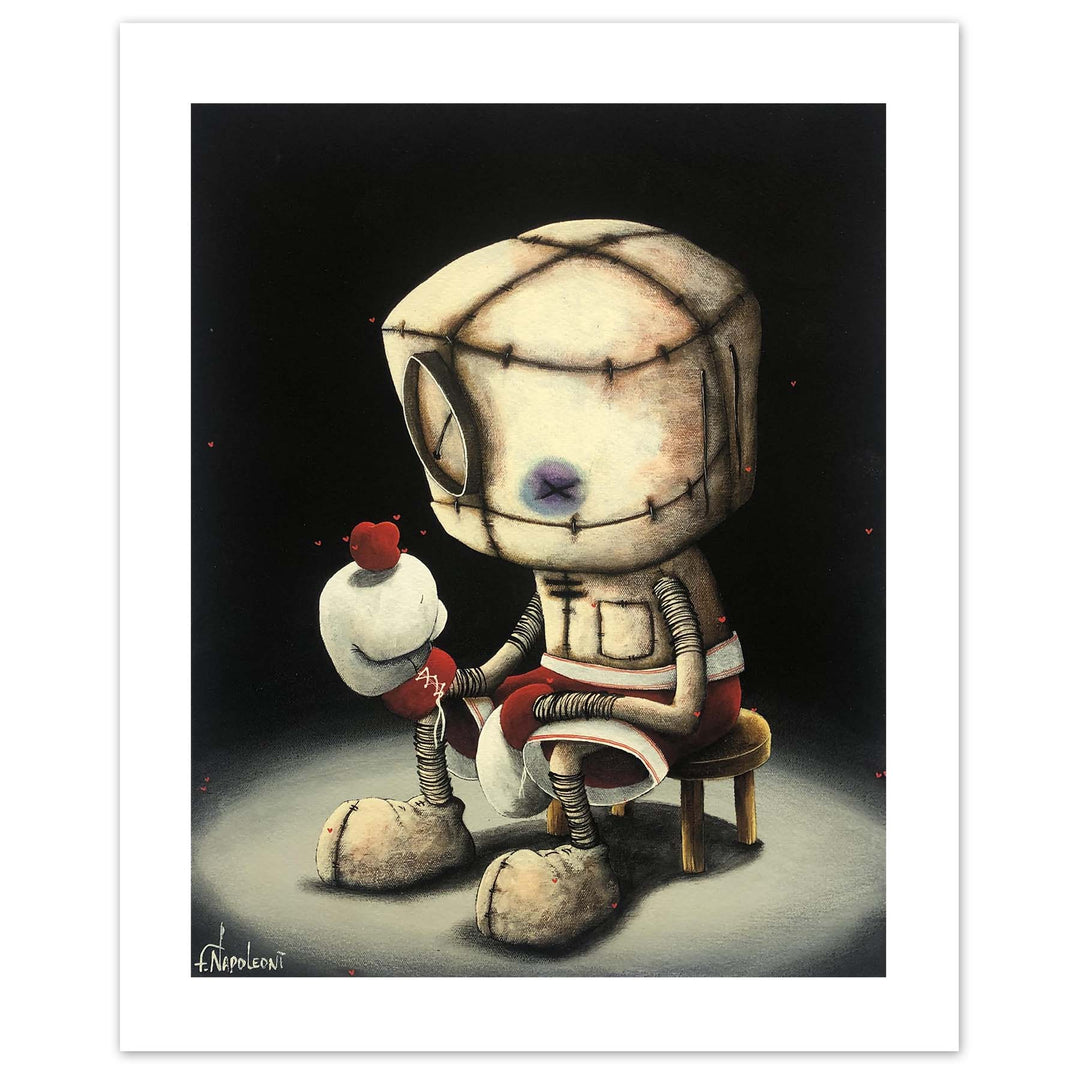 Fabio Napoleoni We Fight For What We Love Limited Edition Giclee