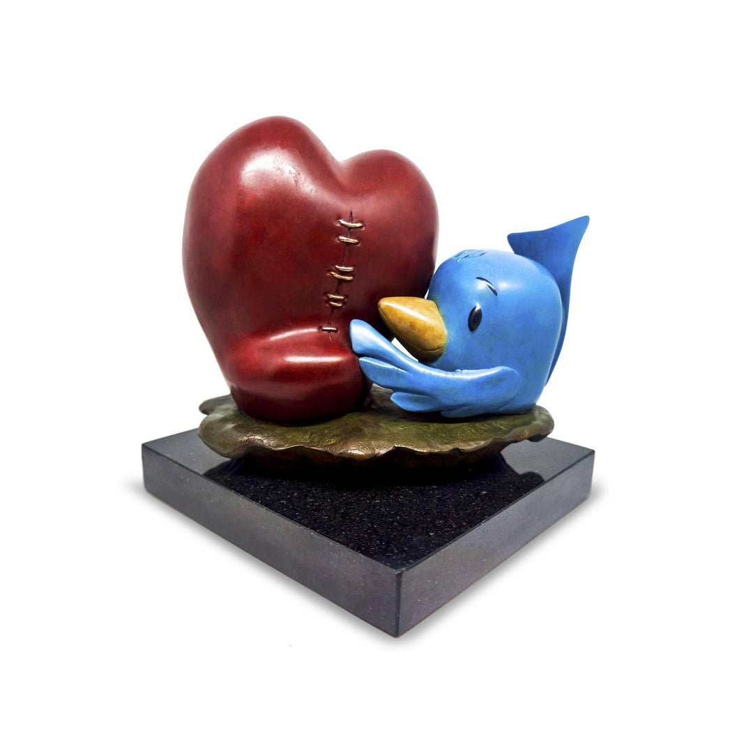 Fabio Napoleoni Blu Loves You Limited Edition Bronze Statue