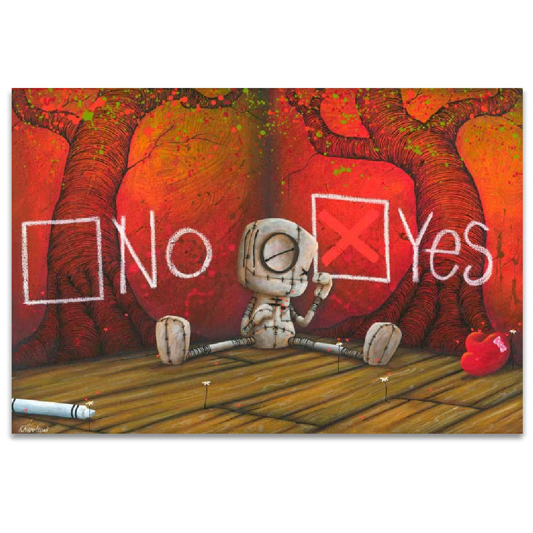 Fabio Napoleoni A Solid Declaration Limited Edition Canvas Giclee