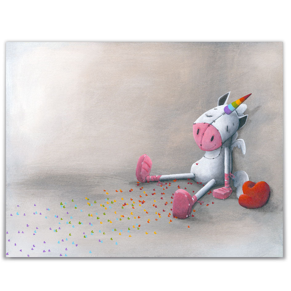 Fabio Napoleoni Being Awesome is Exhausting Limited Edition Canvas Giclee