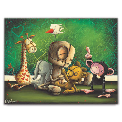 Fabio Napoleoni Best Friends Forever Limited Edition Canvas Giclee