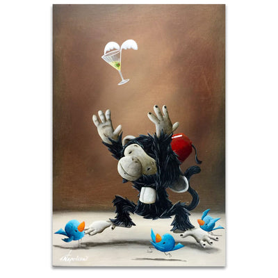 Fabio Napoleoni Chasing a Good Time Limited Edition Canvas Giclee