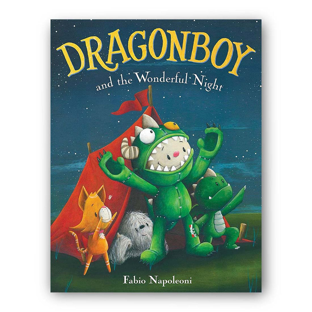 Fabio Napoleoni Dragonboy and the Wonderful Night (Book 2) Hardcover Book