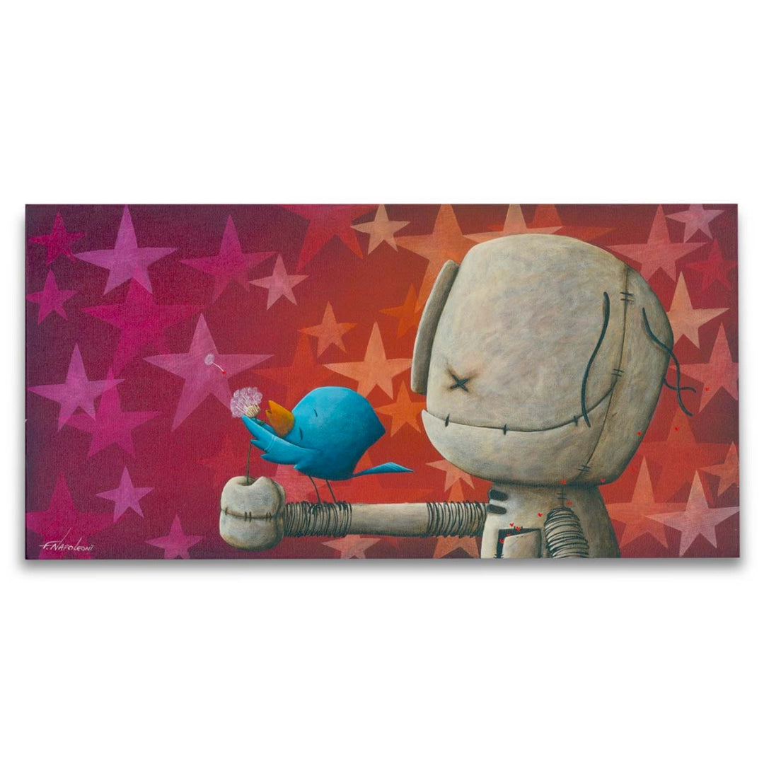 Fabio Napoleoni If I Tell You It Won't Come True Limited Edition Canvas Giclee