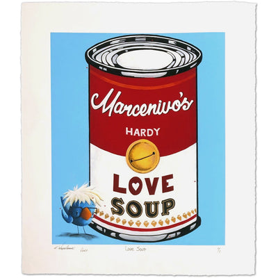 Fabio Napoleoni Love Soup Limited Edition Paper Giclee