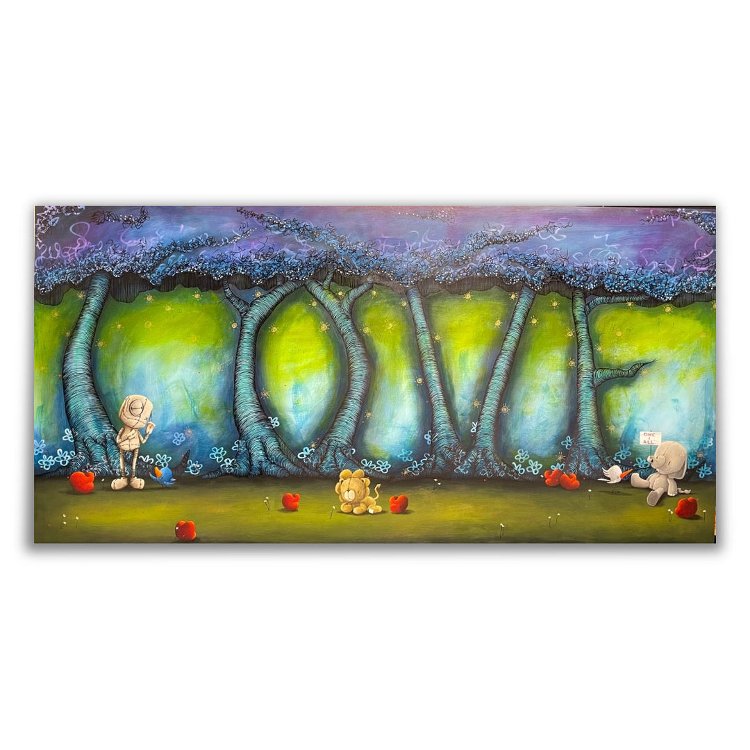 Fabio Napoleoni Love One and All Limited Edition Canvas Giclee