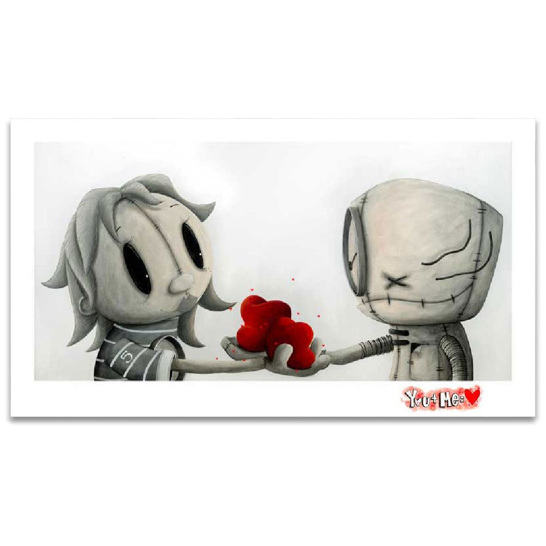 Fabio Napoleoni My Love For Your Love Limited Edition Paper Giclee